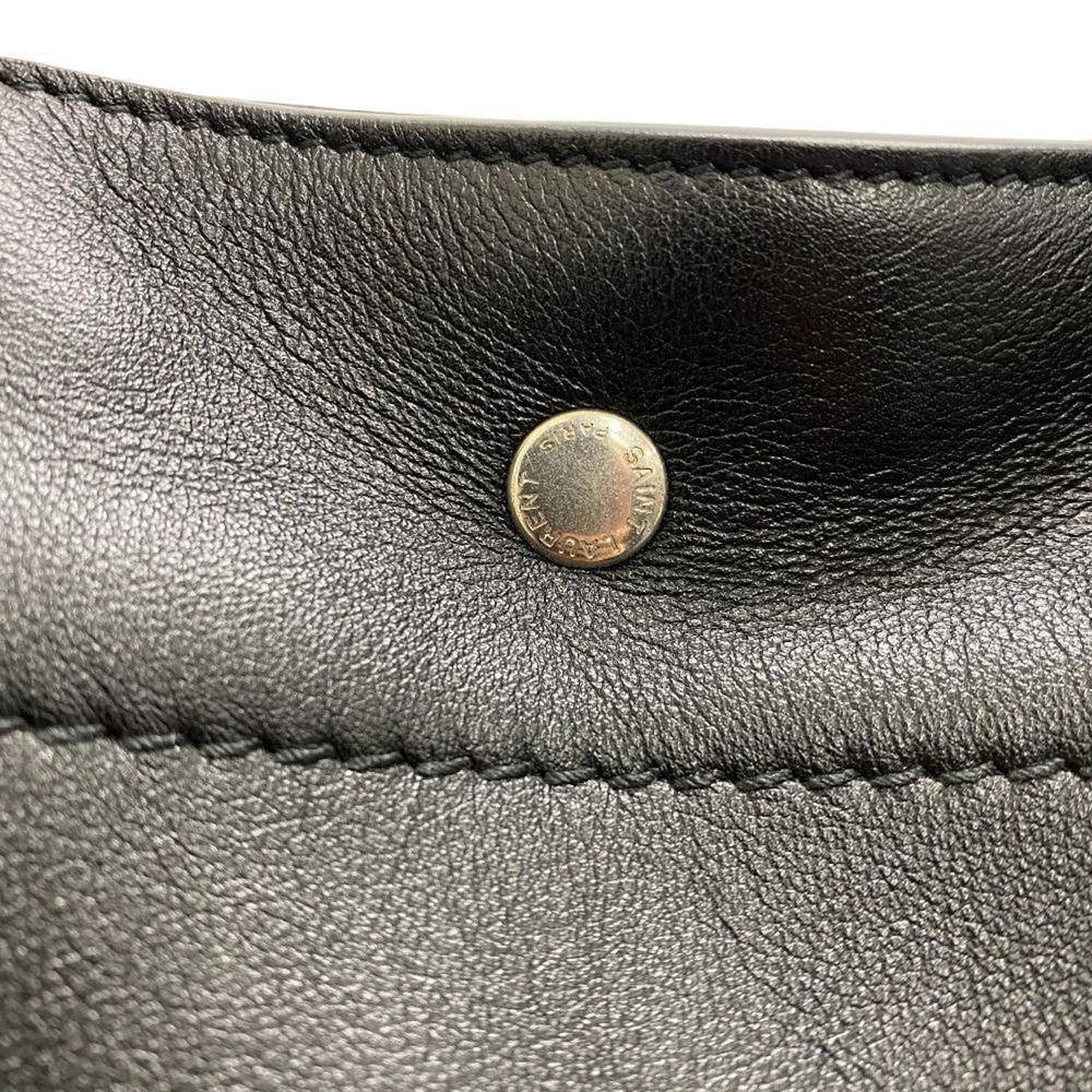 SAINT LAURENT 686266 Rive Gauche Tote Bag Handbag Black Men's Z0004878 - Picture 6 of 15